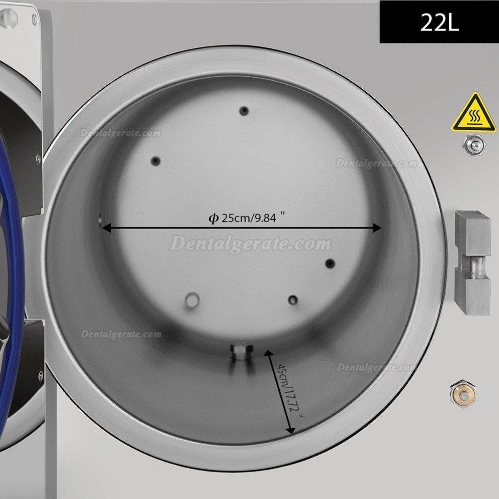 Fomos Linea 17L/22L Dental Autoklav Sterilisation Klasse B mit integriertem Drucker und Trockenfunktion
